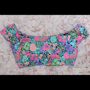 VS Neón Off the Shoulder Bikini Top